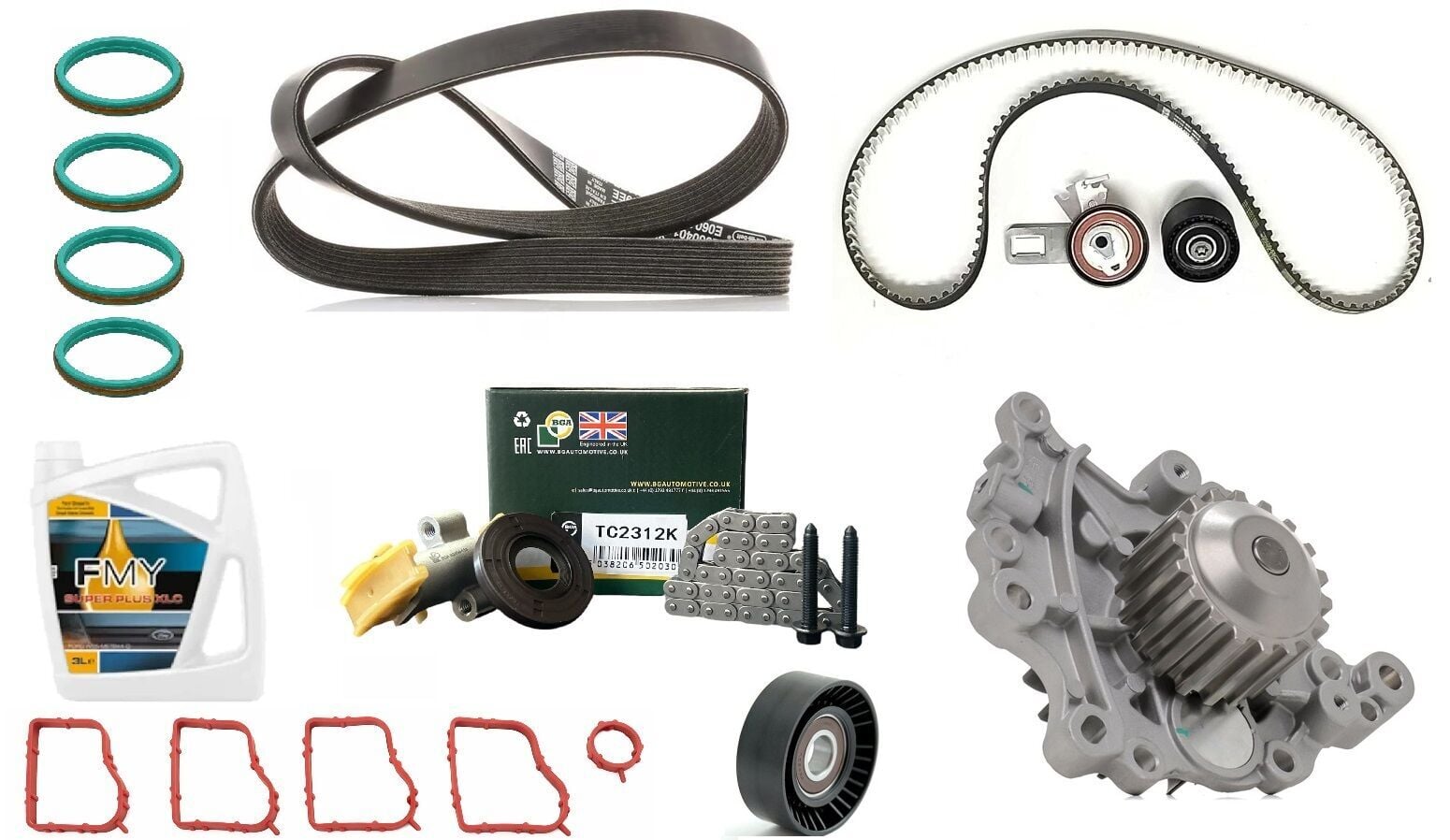 100000 KM Ağır Bakım Seti Focus Connect Puma Ecosport Kuga 1.5 Ecoblue