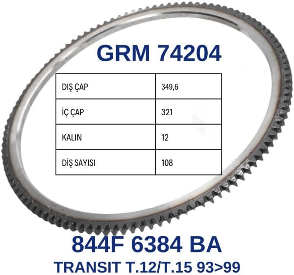 Volant Dişlisi Transit 12 15