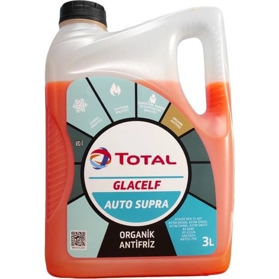 Antifriz Kırmızı 3 Lt Total Glacelf Auto Supra Organik