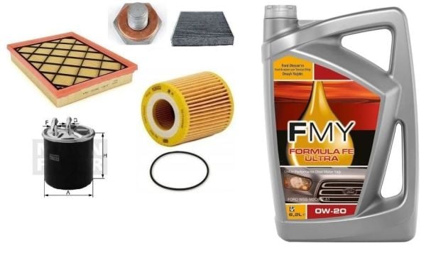 Yağ Bakım Seti Focus Mazot Filtreli Manuel 1.5 Tdci 2019/-