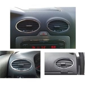 Krom Kalorifer Izgara Çerçevesi (Üfleyici) Focus 4 Adet Takım