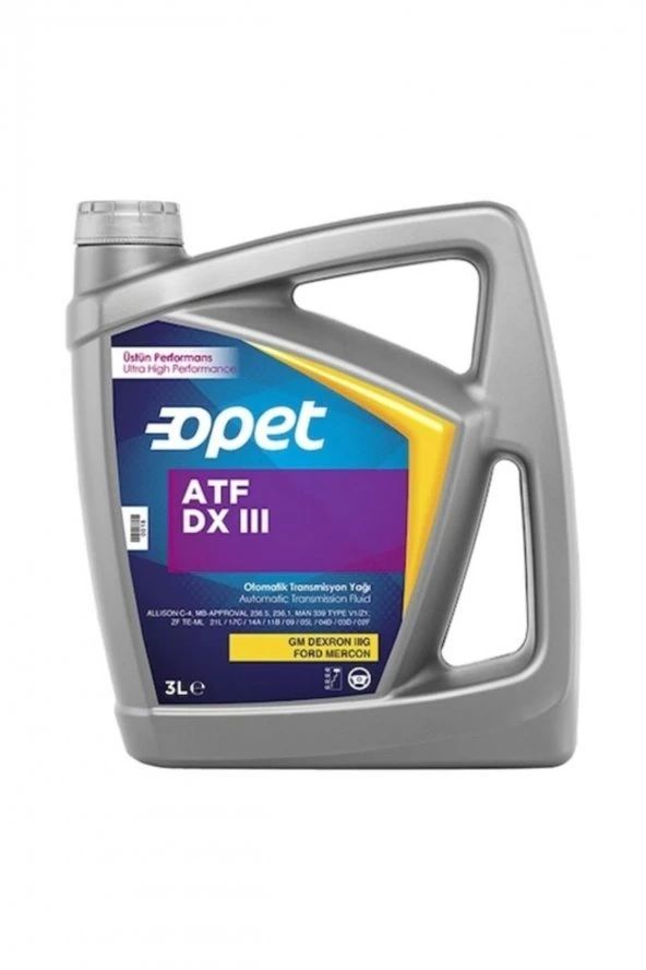 Şanzıman Yağı 4 Vites Otomatik 3 Lt Mercon V ATF DXIII