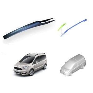 Tavan Çıta Başlık Plastiği Courier Sol