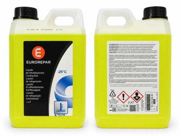 Antifriz Sarı 2 Lt Eurorepar -25 Derece