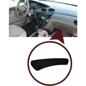 Torpido Kapak Mandalı Focus Siyah