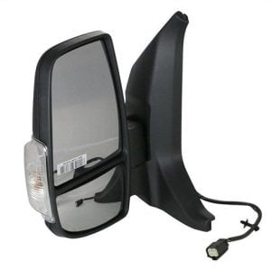 Dış Ayna Komple Transit V363 Otomatik Katlanır  Kısa Kol Sol Beyaz Sinyal