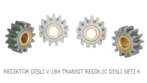 Marş Redüktör Dişli Takımı Transit V184 4 Adet